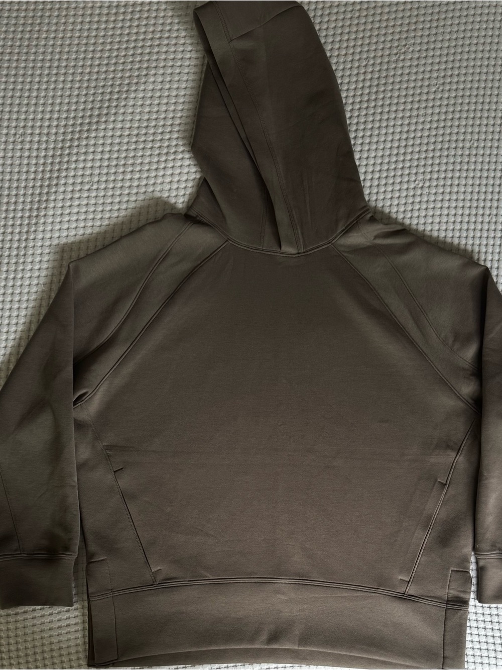 Men's Hooded Sweatshirt in brown